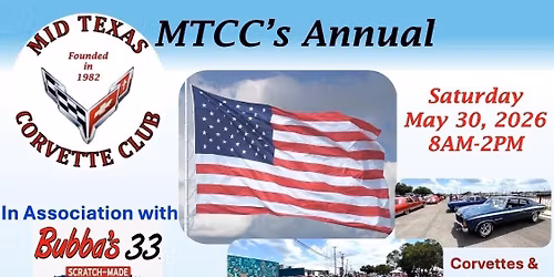 Mid-Tex Corvette Club Open Car Show