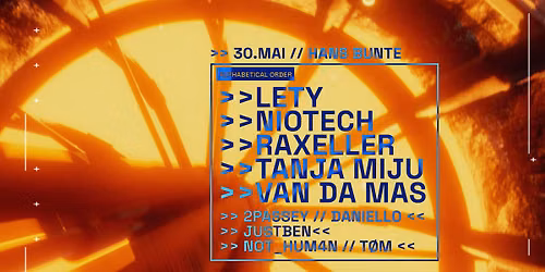 NIOTECH, RAXELLER, TANJA MIJU, LETY, VAN DA MAS, T\u00d8M,....