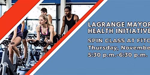 LaGrange Mayor's Health Initiative, Spin Class at Fitco