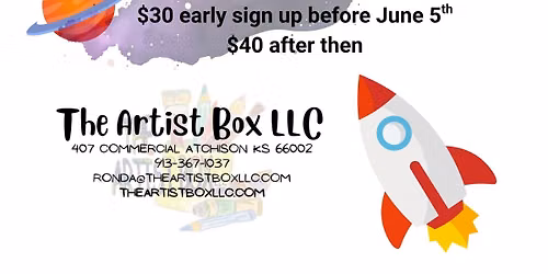 PreK-K Outer Space Art Camp