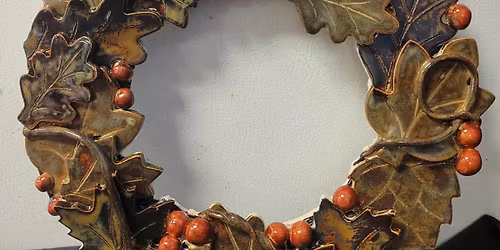 Harvest Leaf Wreath 