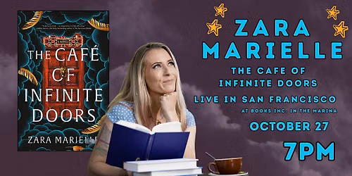 ZARA MARIELLE at Books Inc. in the Marina