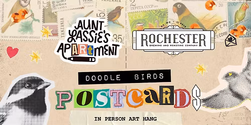 Artsy Craft: Doodle Birds Postcard Set