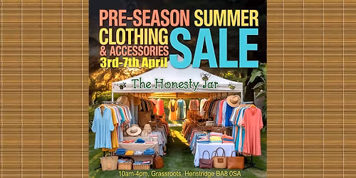 Pre-Season Summer Sale - Clothing, Shoes & Accessories