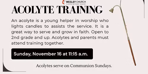 Acolyte Training