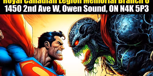 Owen Sound Comicon : November 22nd 2025