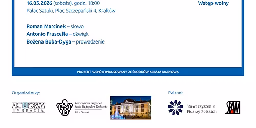 ** PA\u0141ACOWY SALON LITERACKO-MUZYCZNY