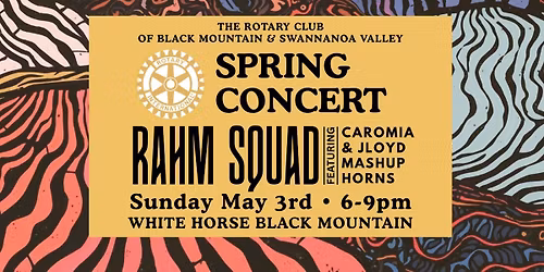 Rotary Club of Black Mountain & Swannanoa Valley Spring Concert Fundraiser