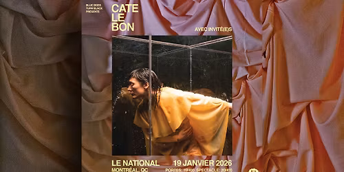 CATE LE BON - Montr\u00e9al 