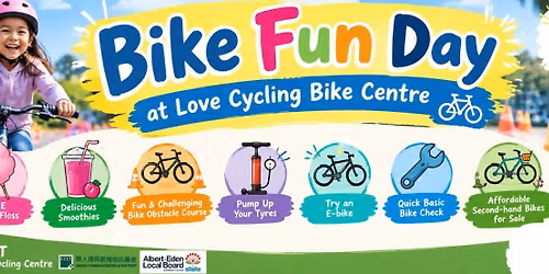 \ud83c\udf89Bike Fun Day at the Love Cycling Bike Centre\ud83d\udeb2