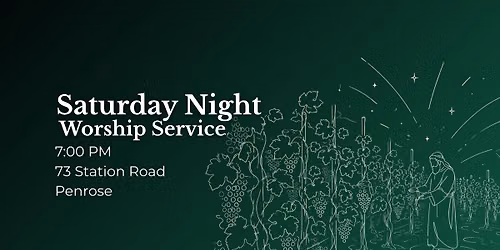 Saturday Night Worship Service - The Vine Church 
