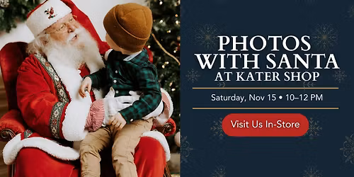 Photos with Santa at Kater Shop