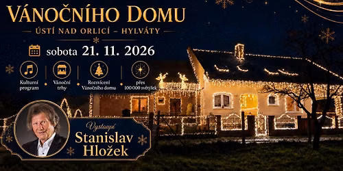 Slavnostn\u00ed rozsv\u00edcen\u00ed V\u00e1no\u010dn\u00edho domu \u00dast\u00ed nad Orlic\u00ed