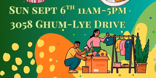 SALISH SERPENT CANOE CLUB YARD SALE\/ BAKE SALE\/ SALMON DINNER\/ FUNDRAISER 