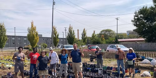 Tree Potting and Work Day