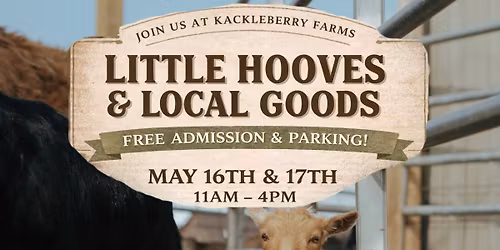 Little Hooves & Local Goods at Kackleberry Farms