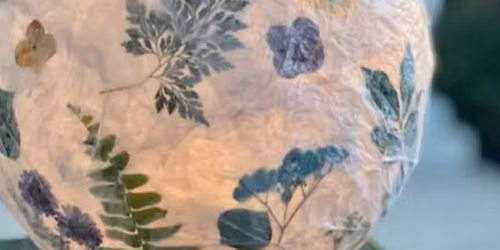 Wellbeing Wednesday - Pressed Flower Lanterns