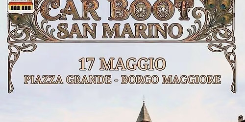 Car Boot San Marino \u2013 Tesori nel Baule