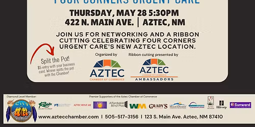 Chamber Connection + Ribbon Cutting: Four Corners Urgent Care 