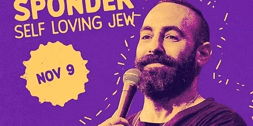 Yohay Sponder: Self Loving Jew at Wilshire Ebell Theatre