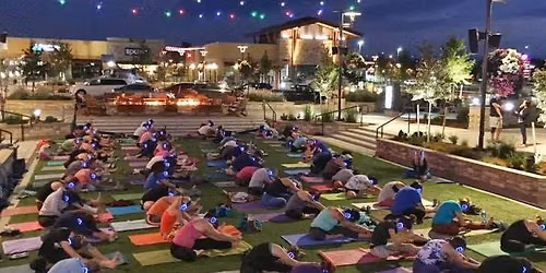 Sunset Silent Yoga