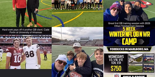 Winter Indoor QB n WR 6 Week Camp