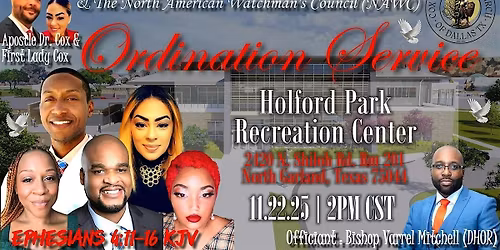 CCCDTX & The NAWC Ordination Service