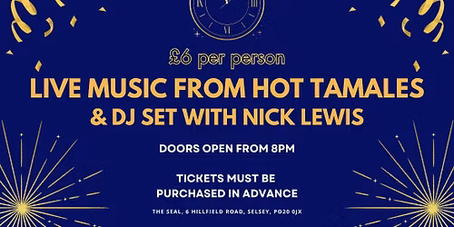 New Years Eve at The Seal!