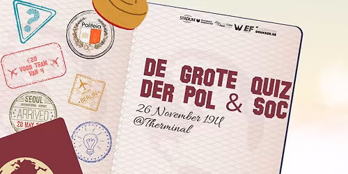 De Grote Quiz der Pol & Soc | Politeia