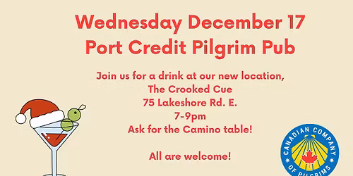 December Port Credit Pub Night