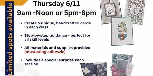 Card Making Classes