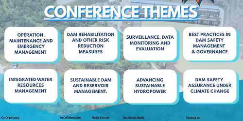 3RD International Conference on Dam Safety Management and Engineering (ICDSME2025)