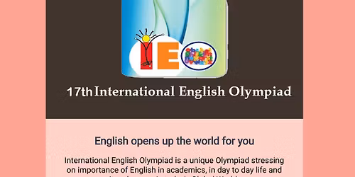 EHF 17th International English Olympiad