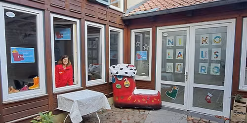 Stiefelabgabe zum Nikolaus-Shopping