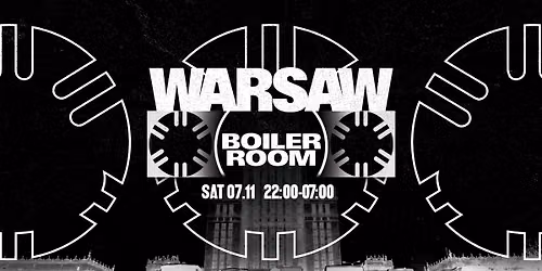 BOILER ROOM WARSAW 2026