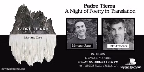Mariano Zaro and Blas Falconer, A Night of Poetry in Translation