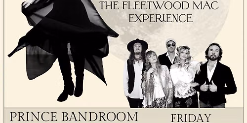PRINCE BANDROOM ST KILDA | BACK TO THE MAC THE FLEETWOOD MAC EXPERIENCE