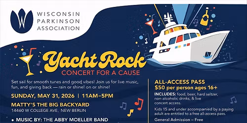 YACHT ROCK - CONCERT FOR A CAUSE