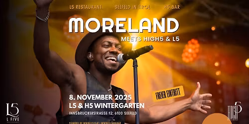 \ud83c\udfb6 Moreland meets High5 & L5 \u2013 Soul \u00b7 Funk \u00b7 R&B im Wintergarten