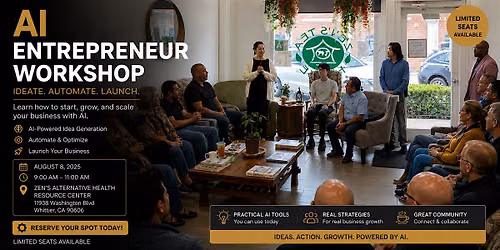 AI Workshop for Small Business Owners \u2014 Whittier, CA
