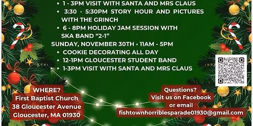 Fourth Annual Gloucester Fishtown Horribles Parade of Trees