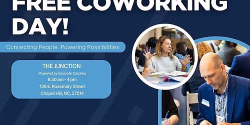 July's Free Coworking Day @ The Junction!