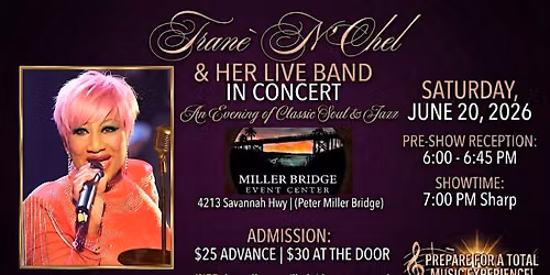 An Evening of Classic Soul with Tran\u00e9 N'Chel