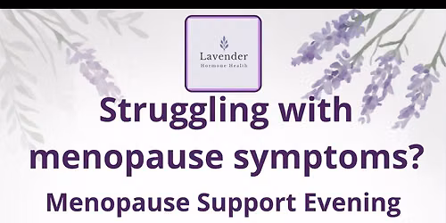 Menopause support evening 