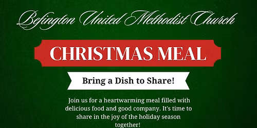 Church Family Christmas Meal