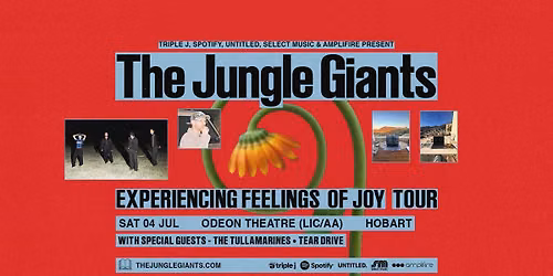 The Jungle Giants - Experiencing Feelings of Joy Tour - Hobart
