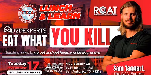 CTRCA November 17, 2026 - Lunch & Learn