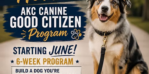Canine Good Citizen program!