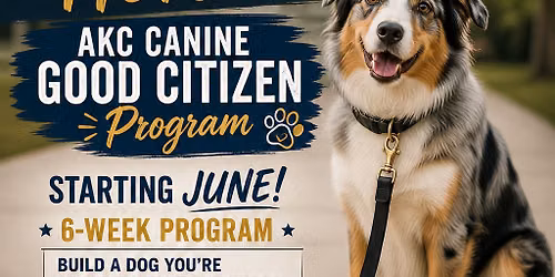 Canine Good Citizen program!