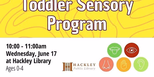 Toddler Sensory Program at HPL